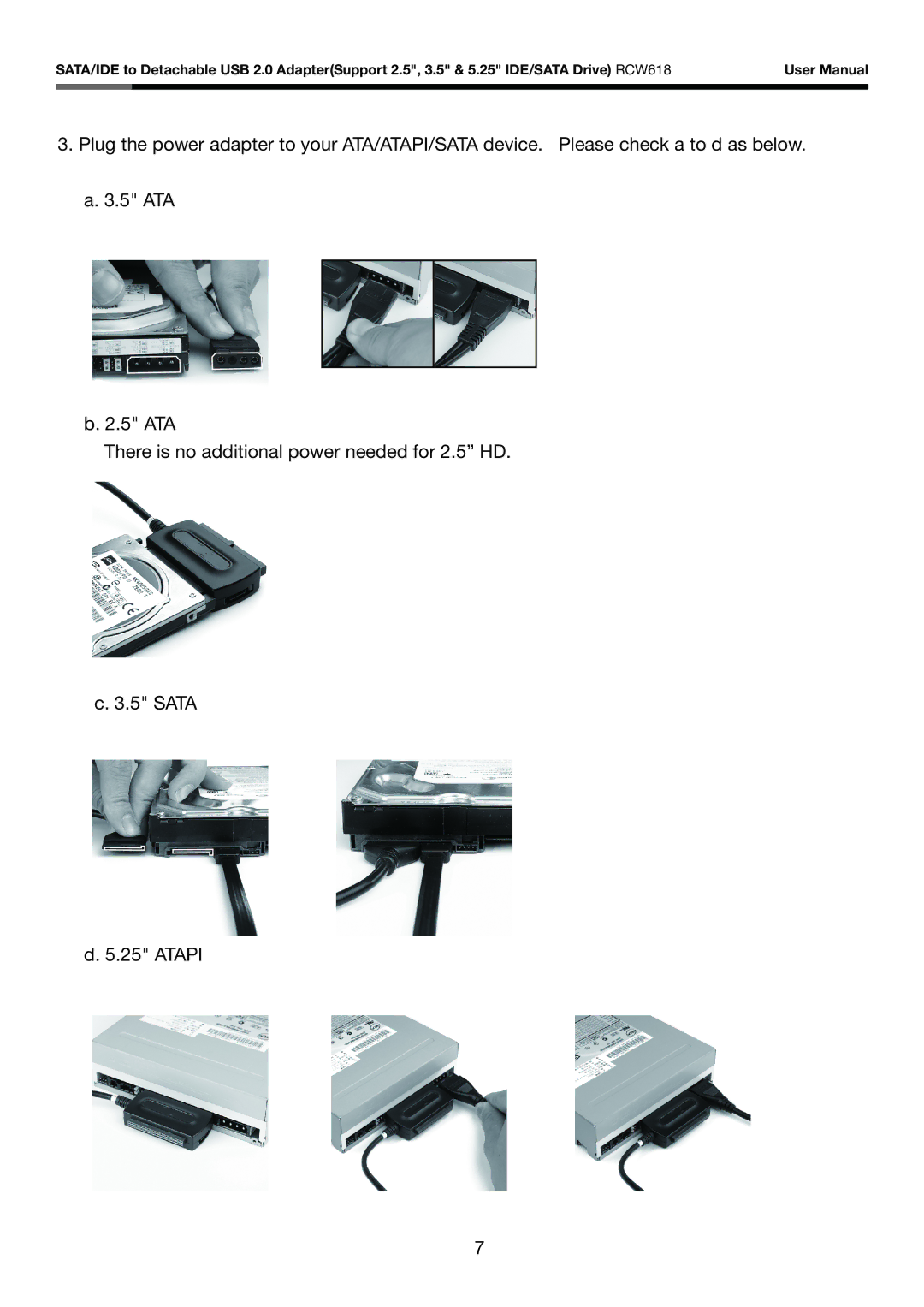 Rosewill RCW618 user manual 