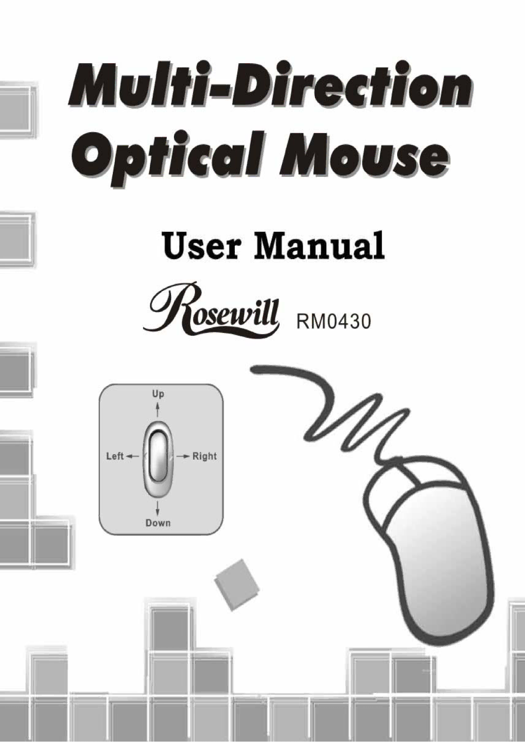 Rosewill RM0430 manual 