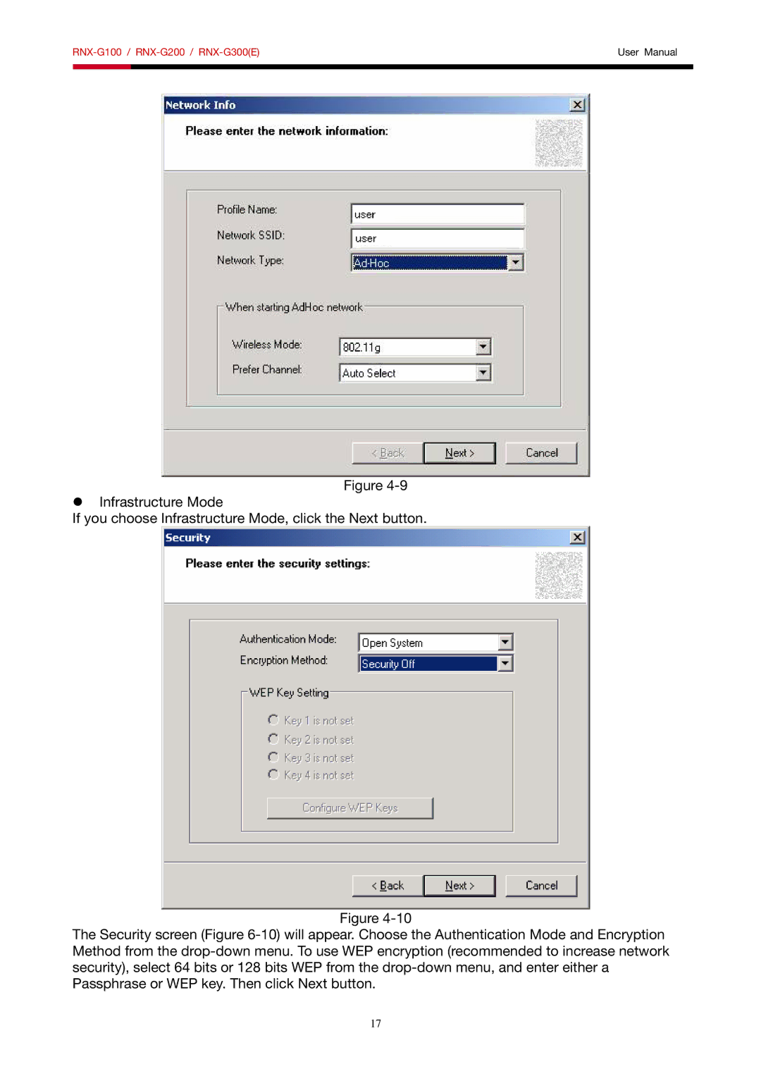 Rosewill RNX-G100, RNX-G200, RNX-G300 user manual RNX-G100 /RNX-G200 /RNX-G300E 