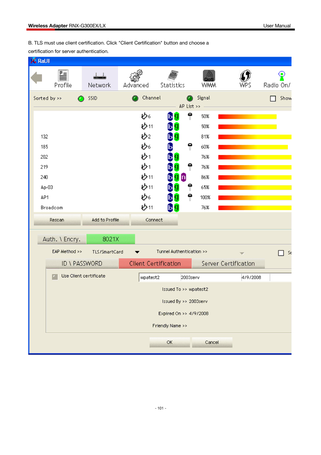 Rosewill RNX-G300EXLX user manual 101 