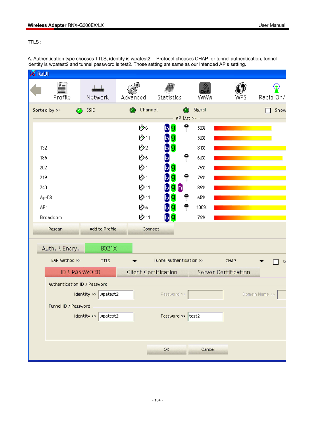 Rosewill RNX-G300EXLX user manual Ttls 