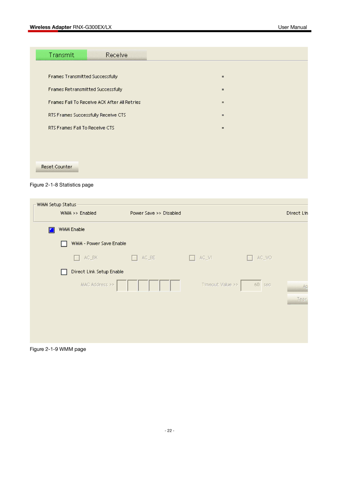 Rosewill RNX-G300EXLX user manual Statistics 