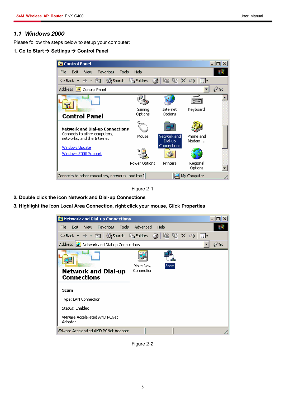 Rosewill RNX-G400 user manual Windows 