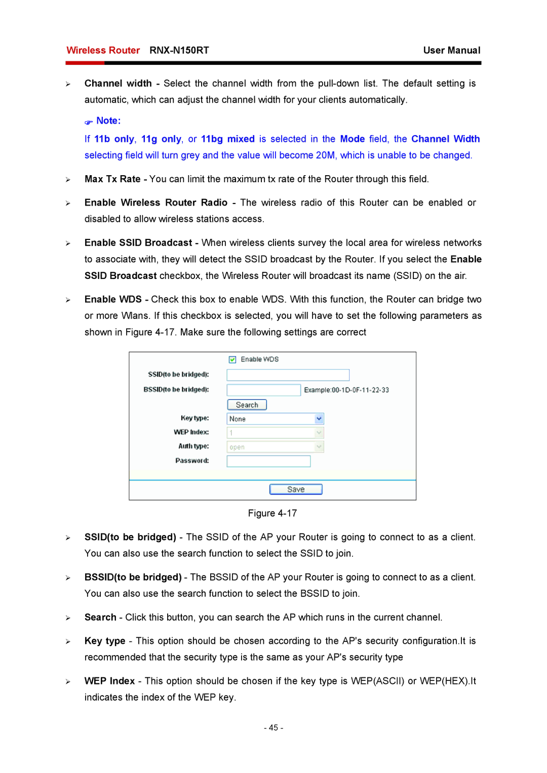 Rosewill user manual Wireless Router RNX-N150RT 