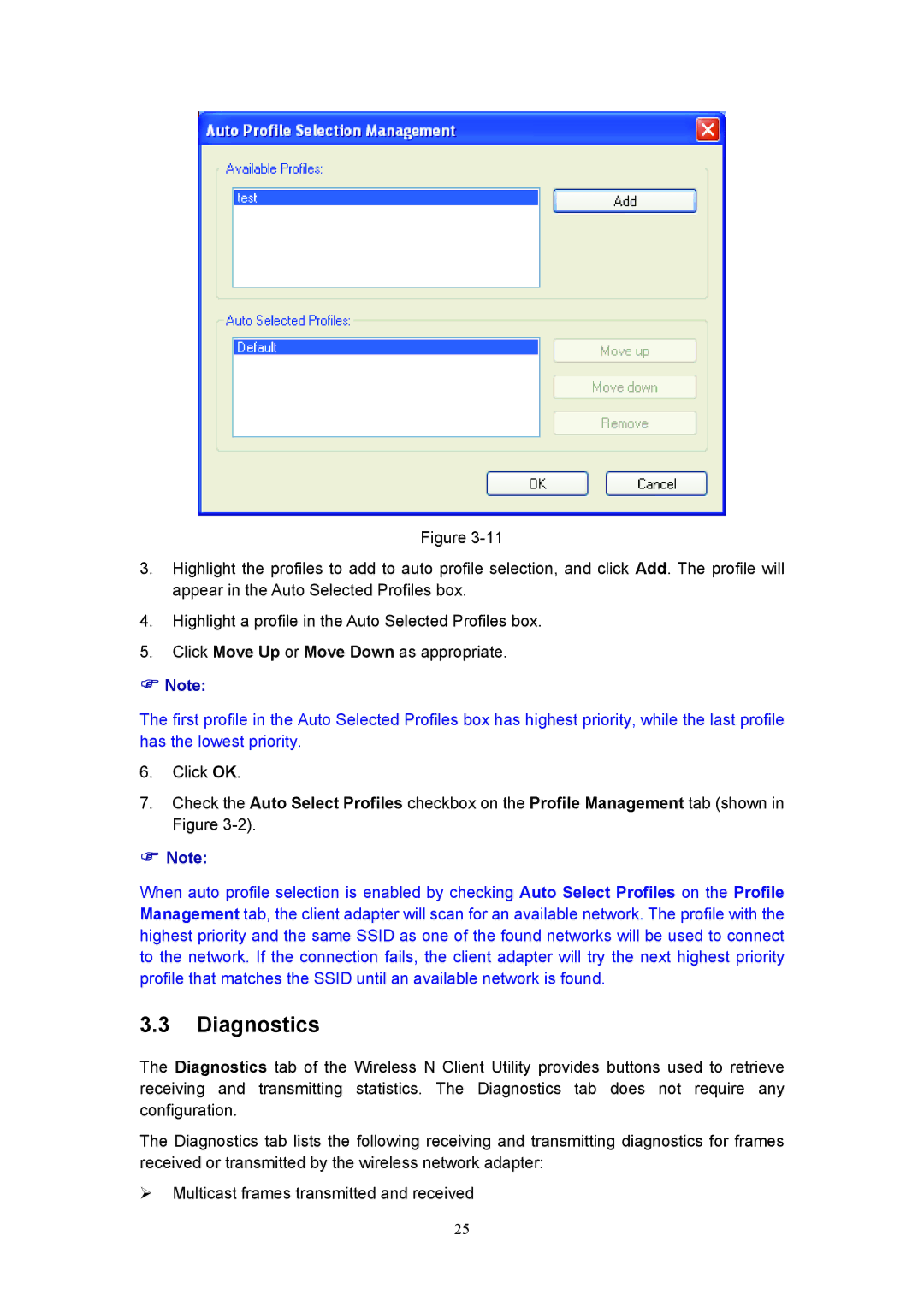 Rosewill RNX-N360PC user manual Diagnostics 