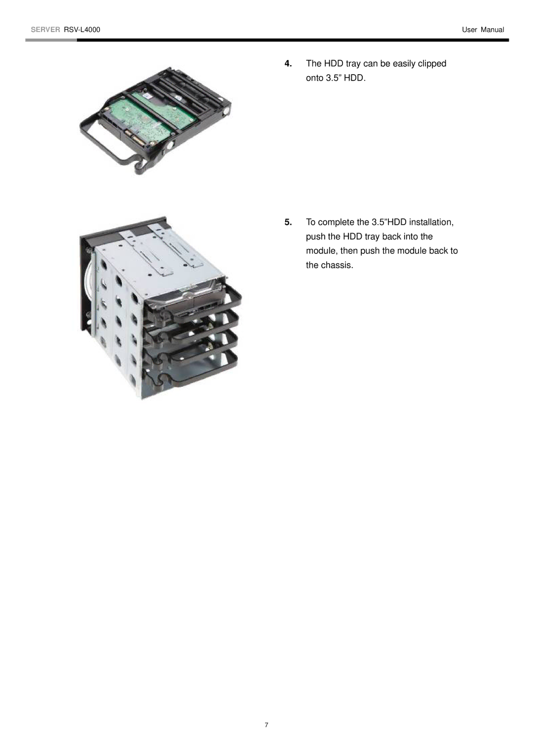 Rosewill user manual Server RSV-L4000 