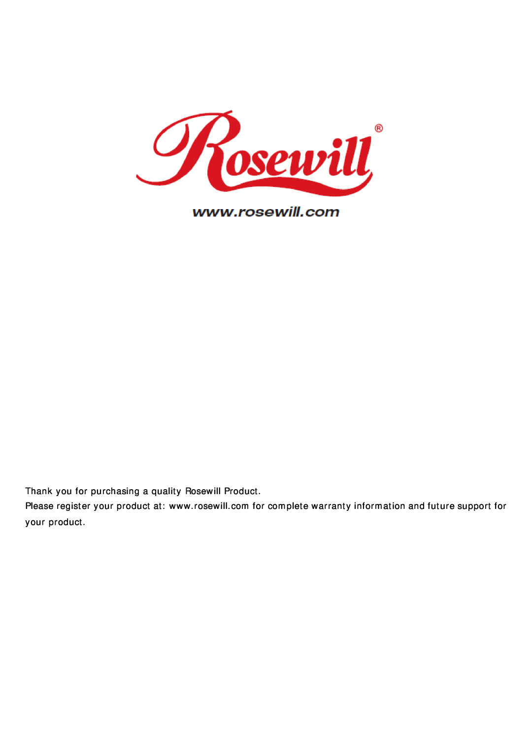 Rosewill user manual Thank you for purchasing a quality Rosewill Product, SERVER RSV-R4000, User Manual 
