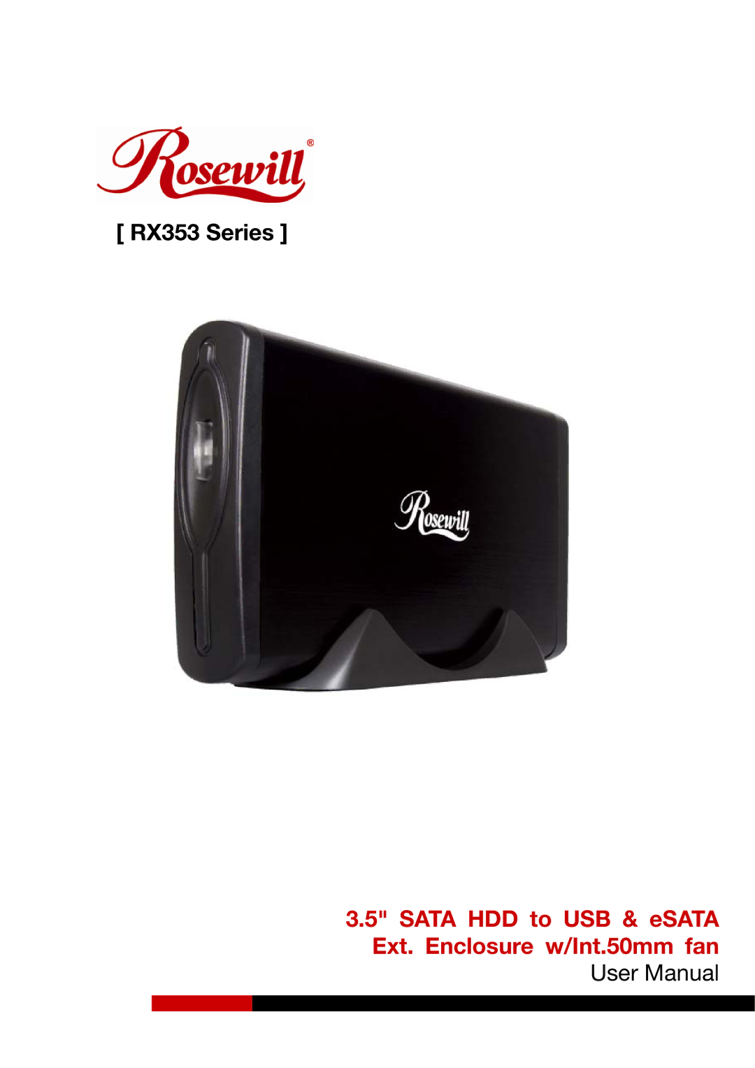 Rosewill user manual RX353 Series 