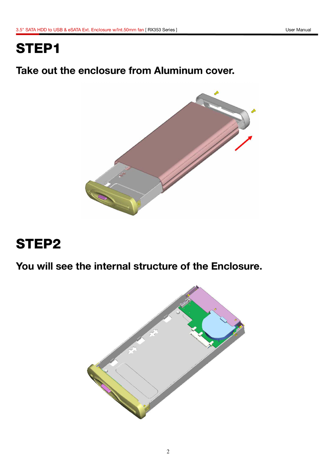 Rosewill RX353 user manual 