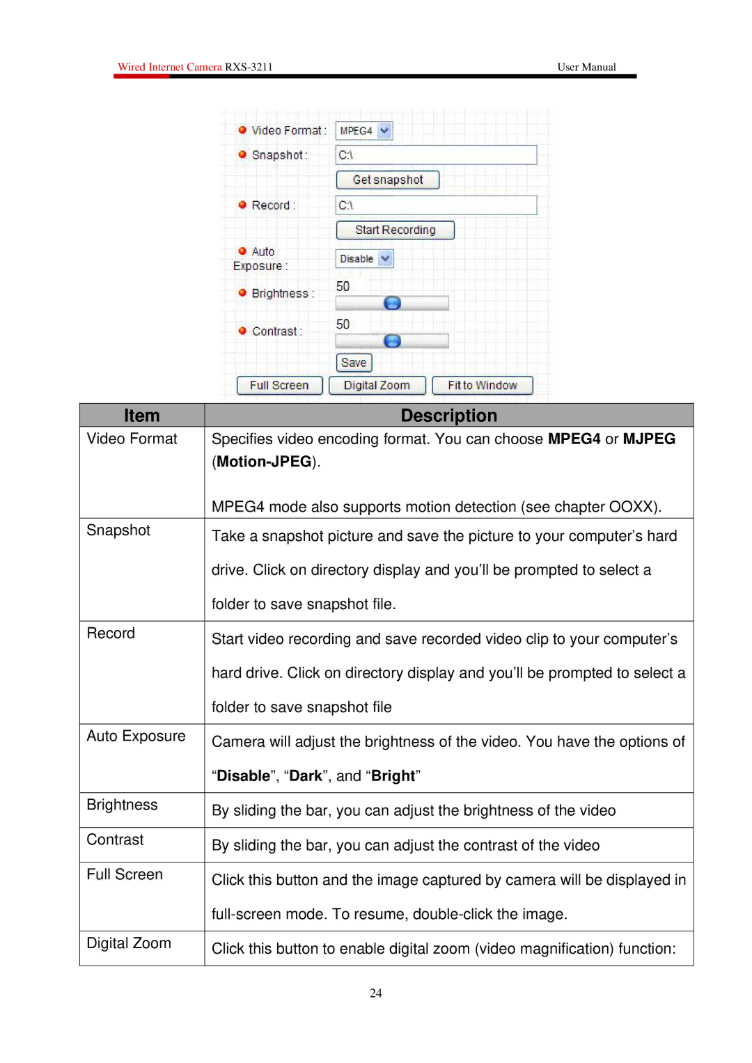 Rosewill RXS-3211 user manual Description 