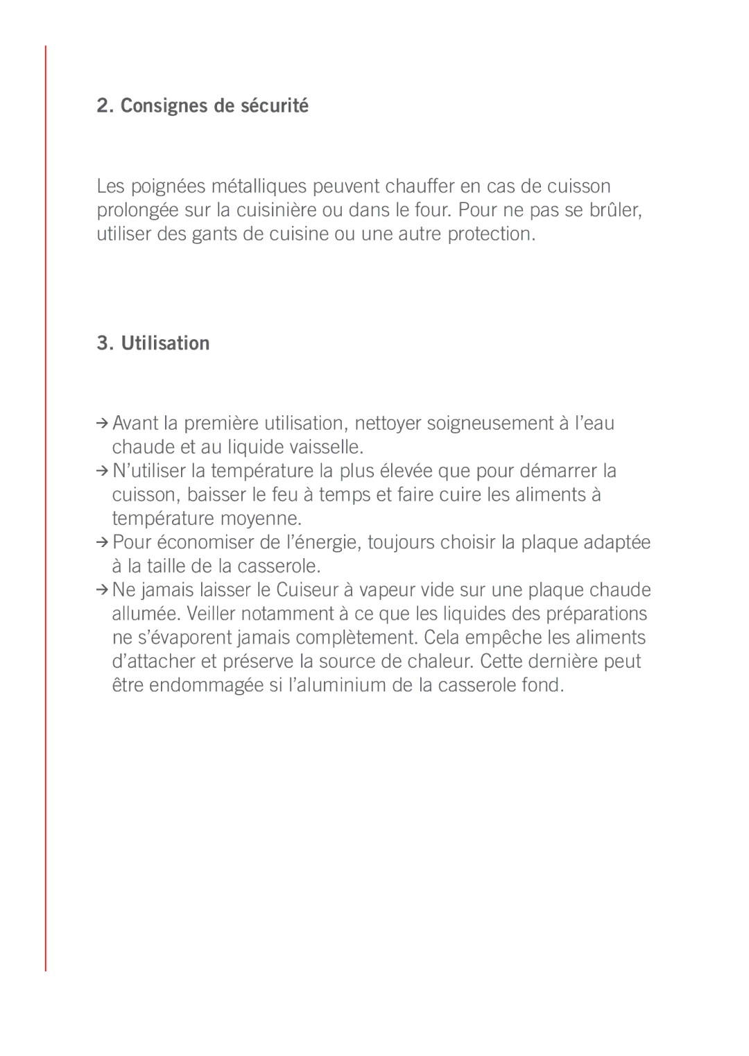 Rosle 91373 manual Consignes de sécurité, Utilisation 