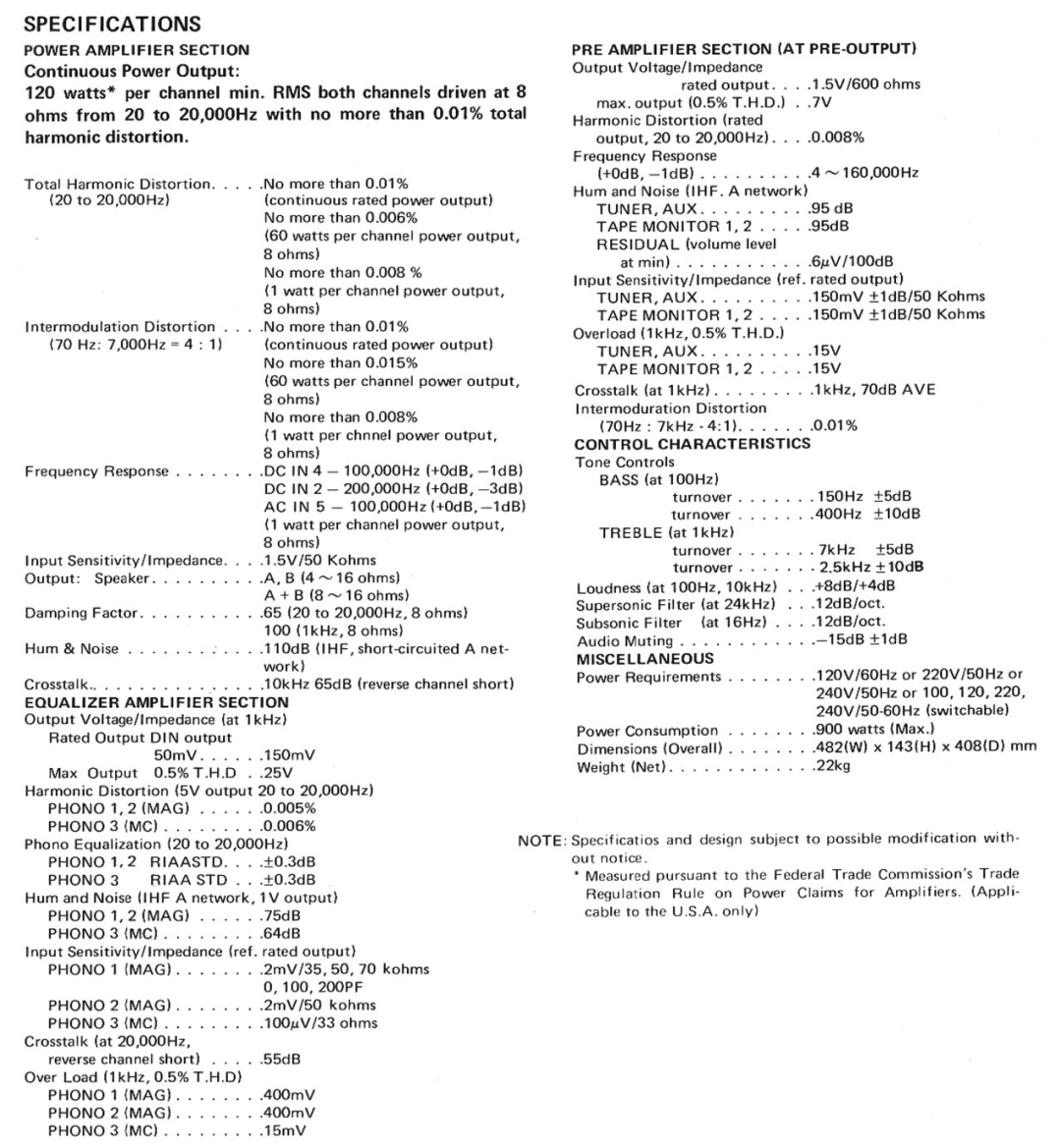 Rotel RA-2040 manual 