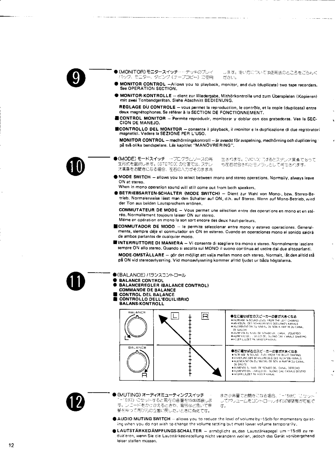 Rotel RA-913 manual 