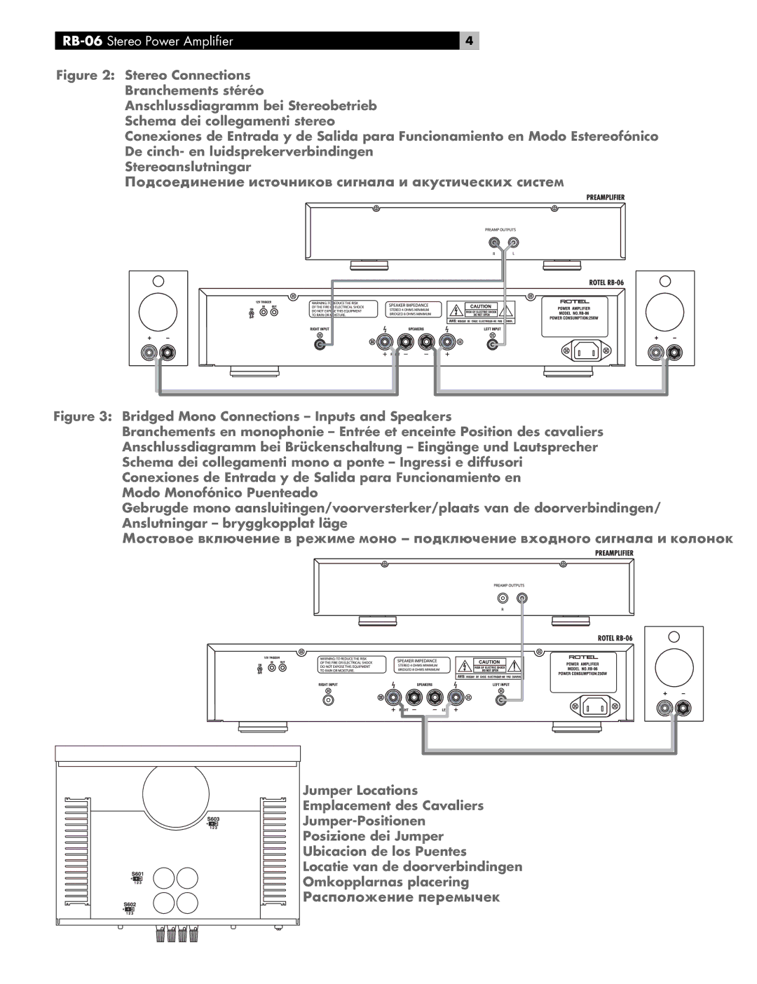 Rotel RB-06 owner manual #8-#-# %9-%3 /-00 0&9# #+ 