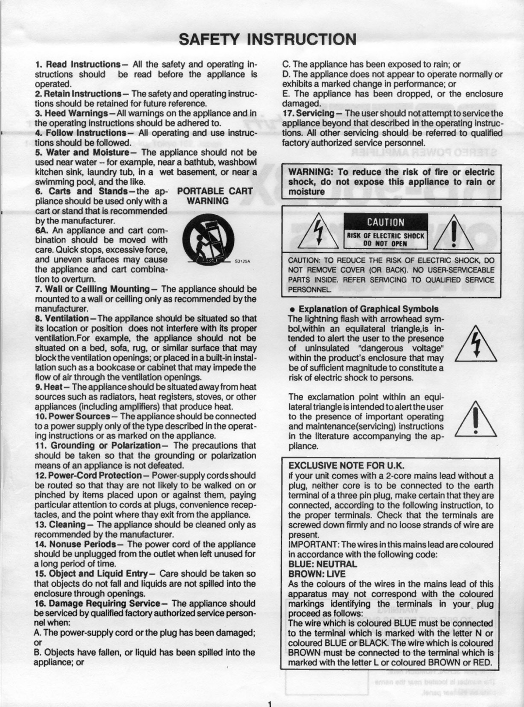 Rotel RB-960BX manual 