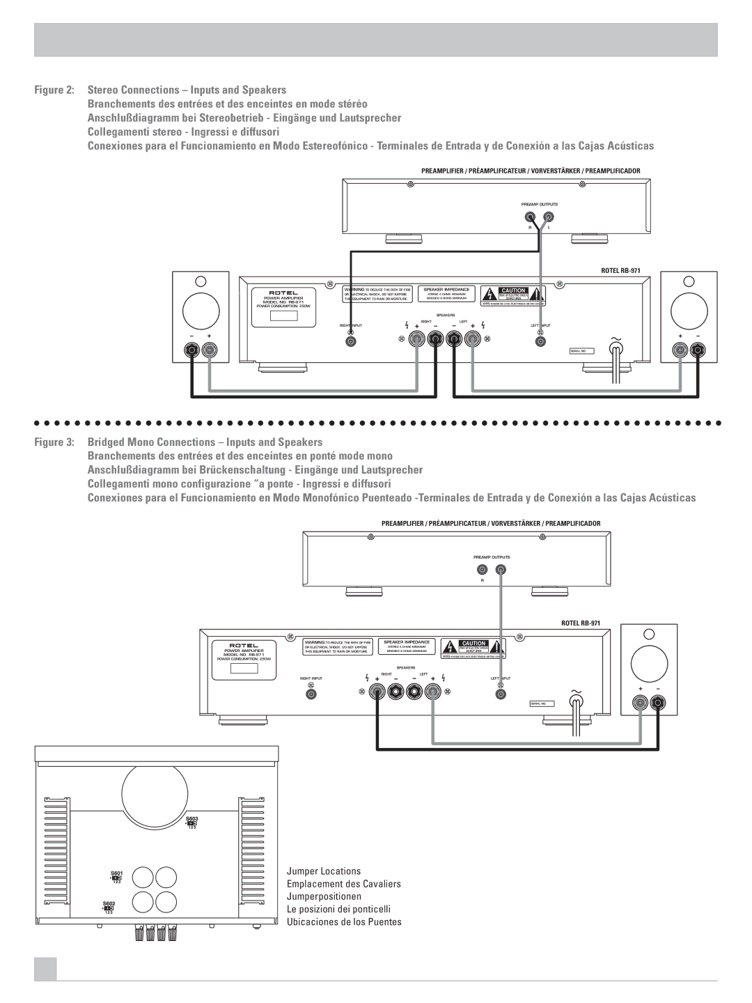 Rotel owner manual Rotel RB-971 