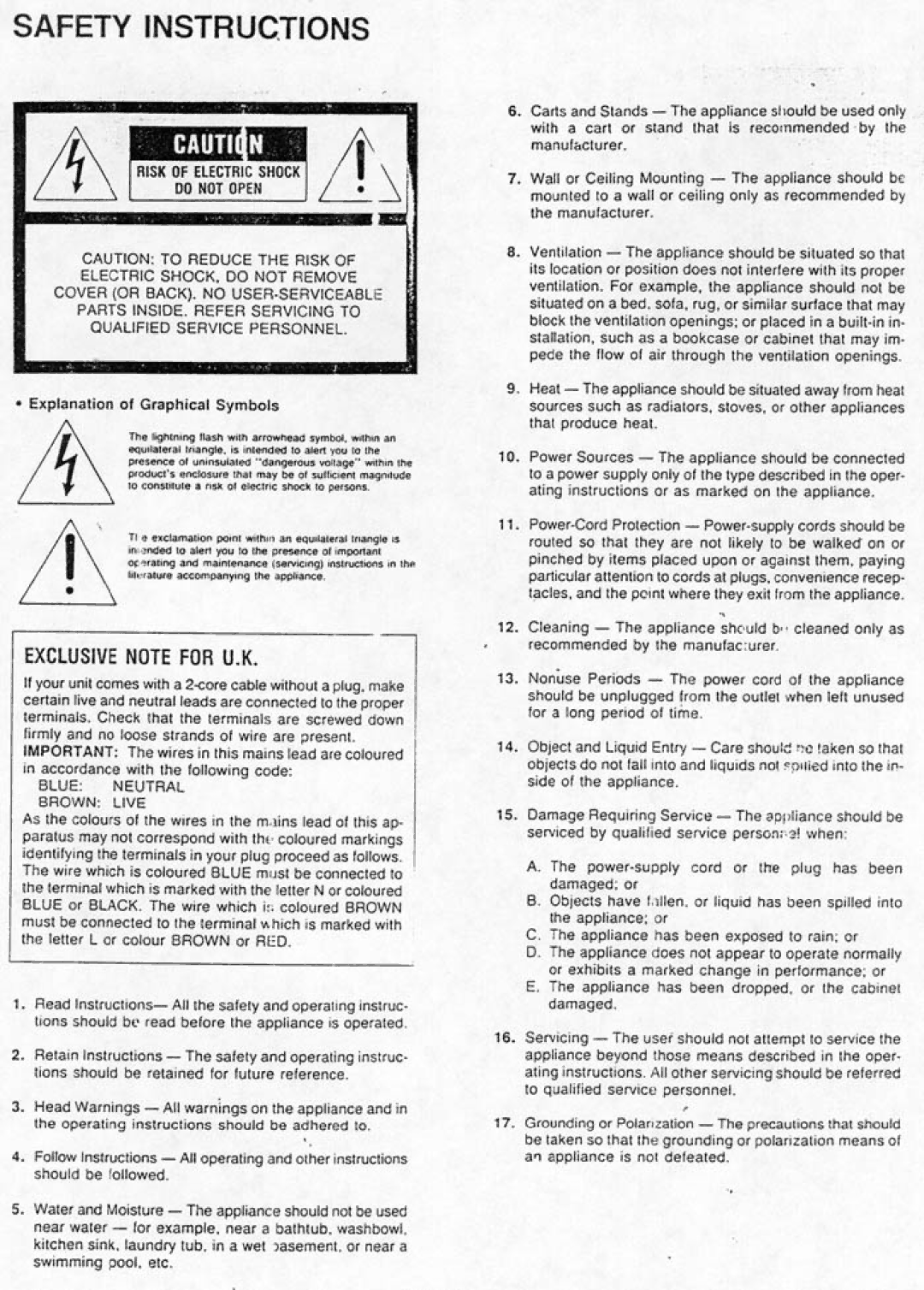 Rotel RB-990BX manual 