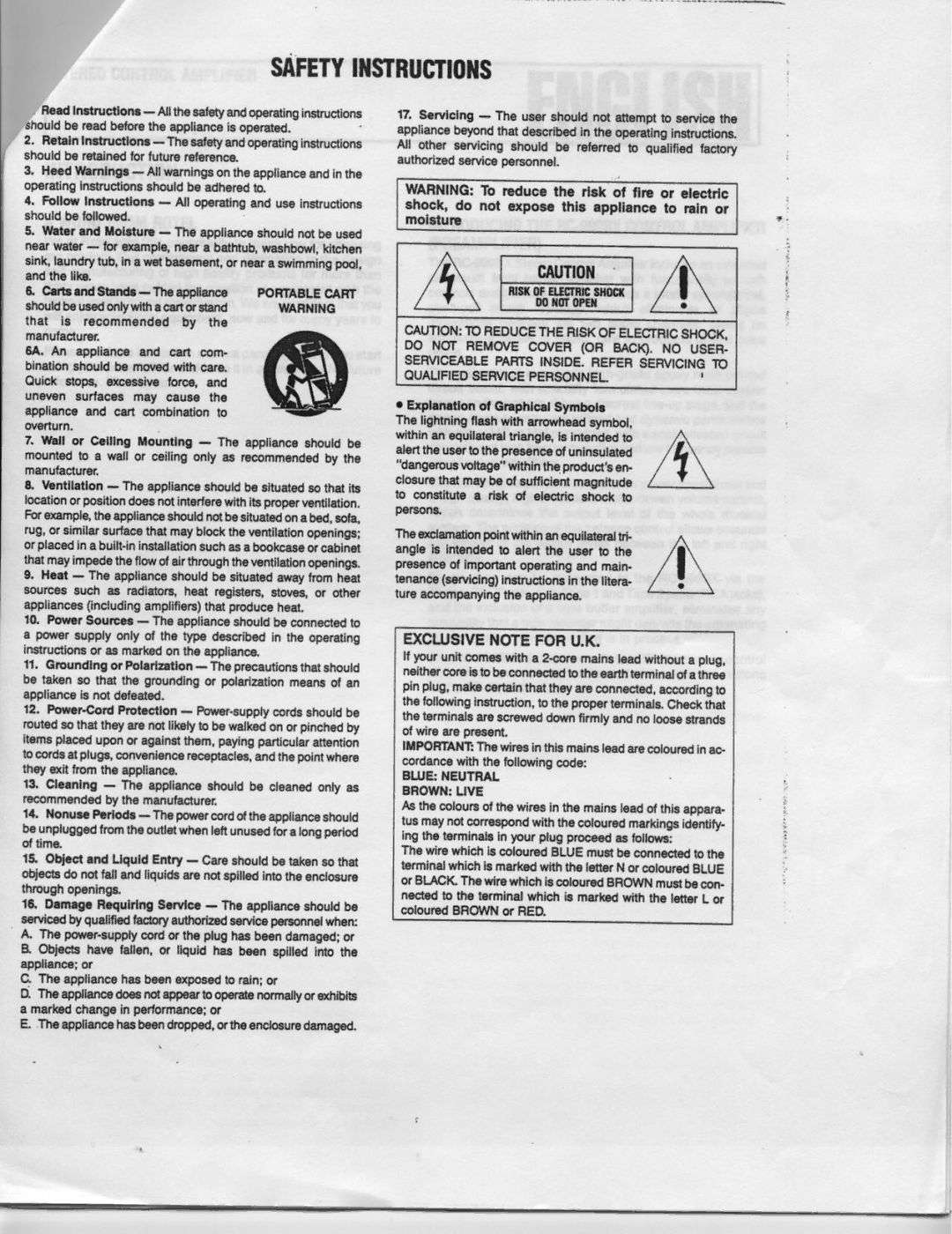 Rotel RC-990BX manual 