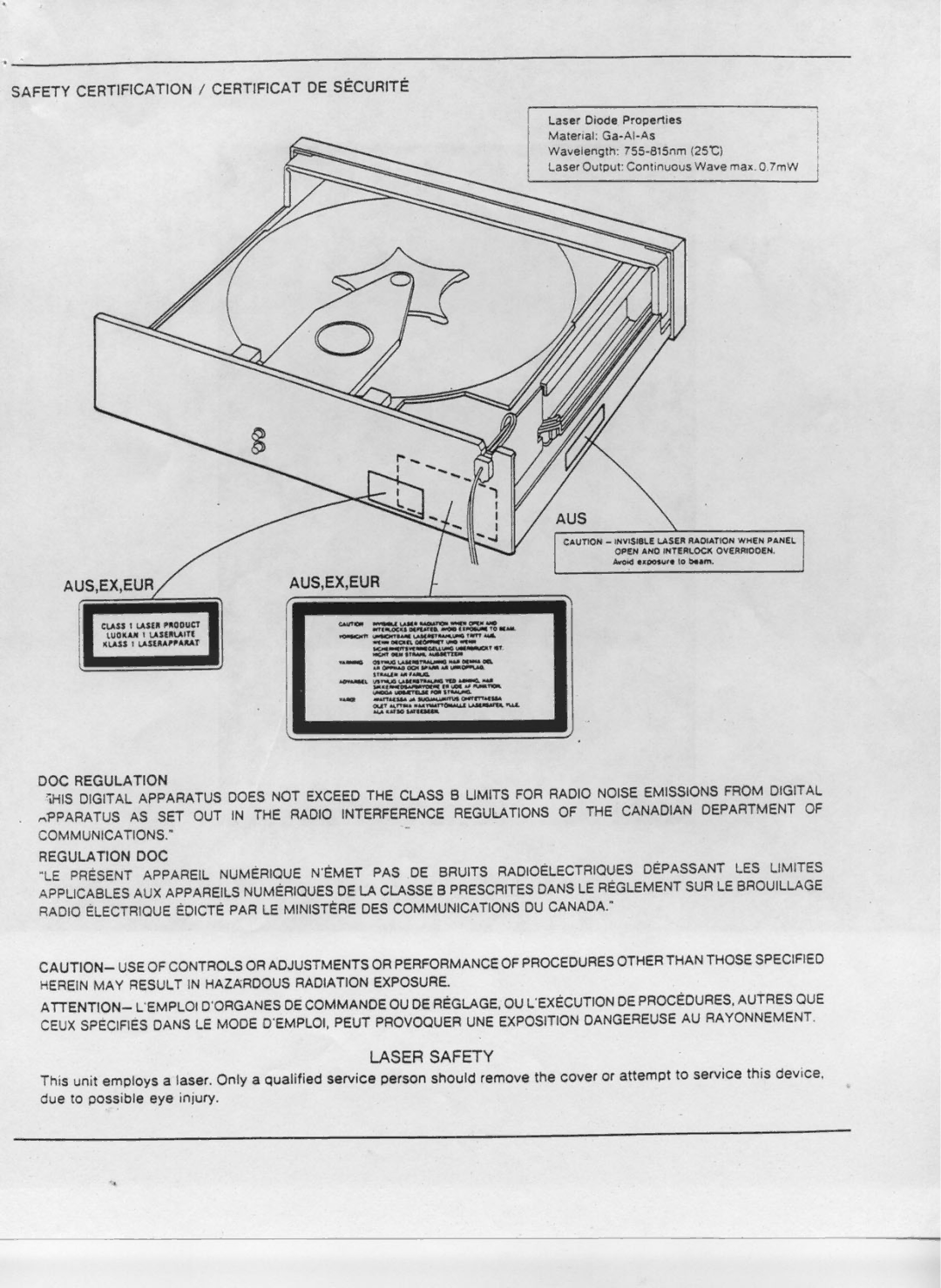 Rotel RCC-935 manual 