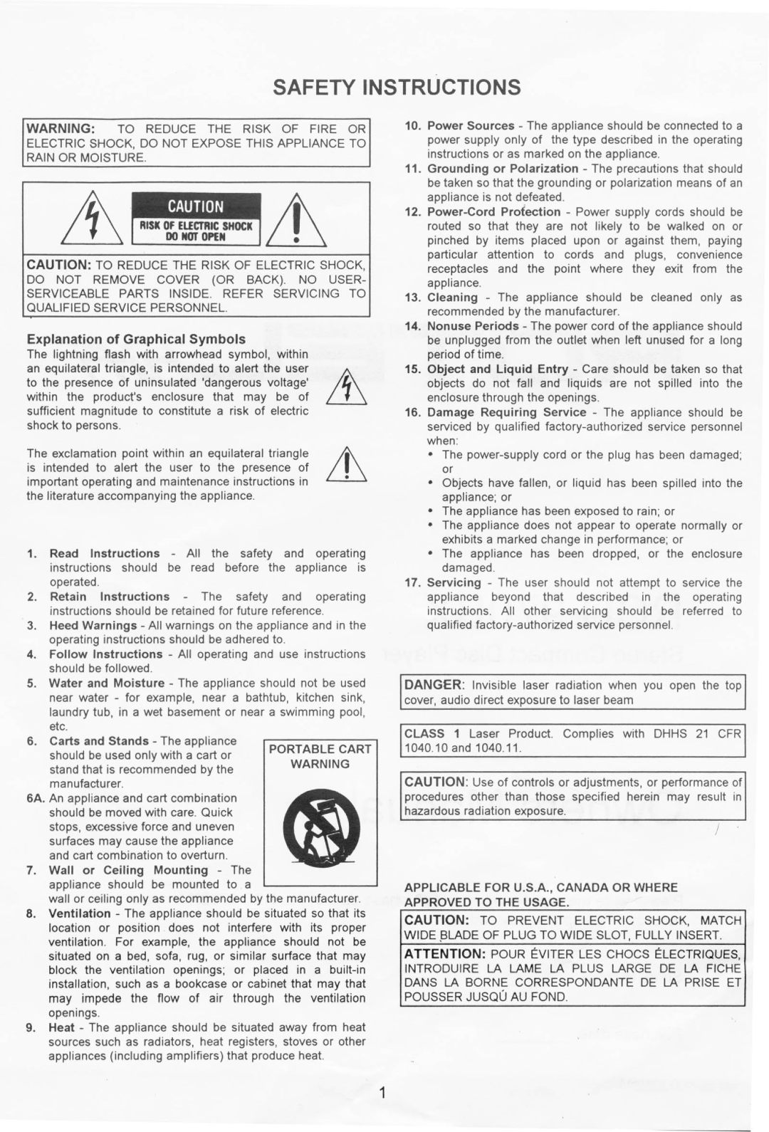 Rotel RCD 970BX manual 