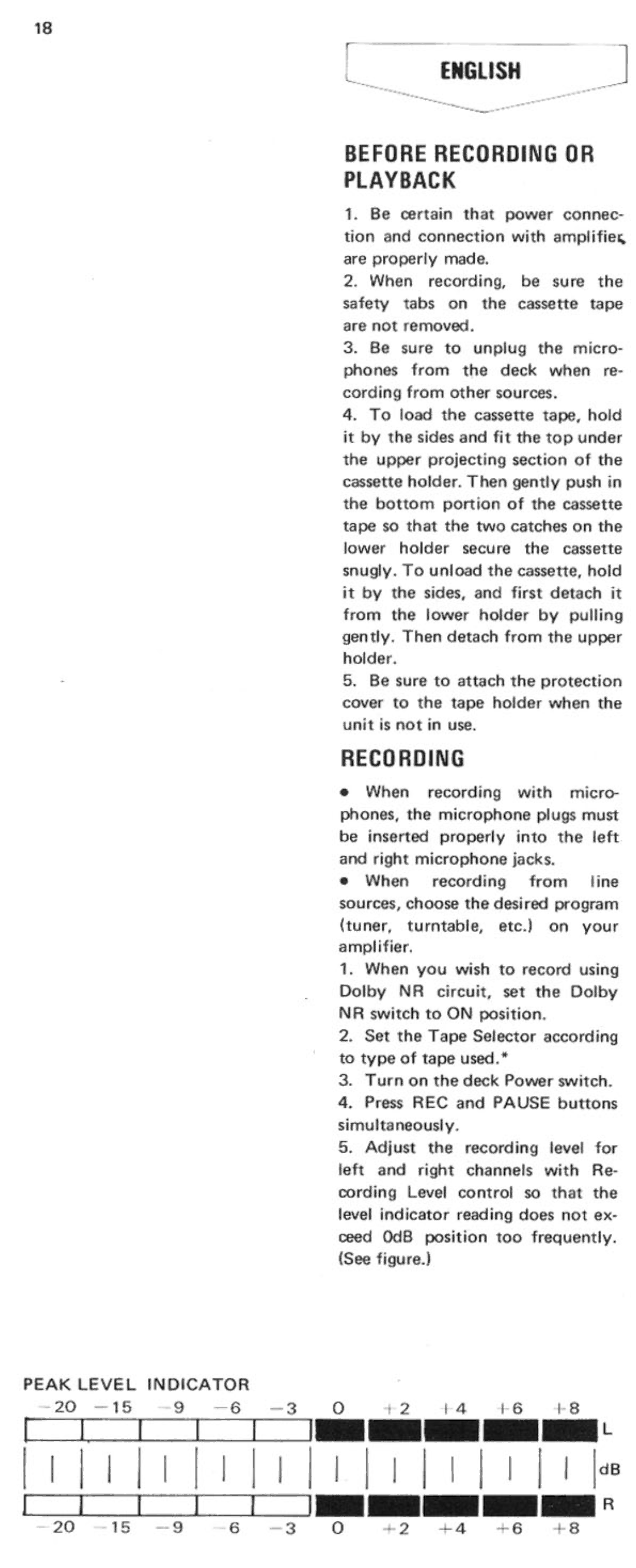 Rotel RD-1001 manual 