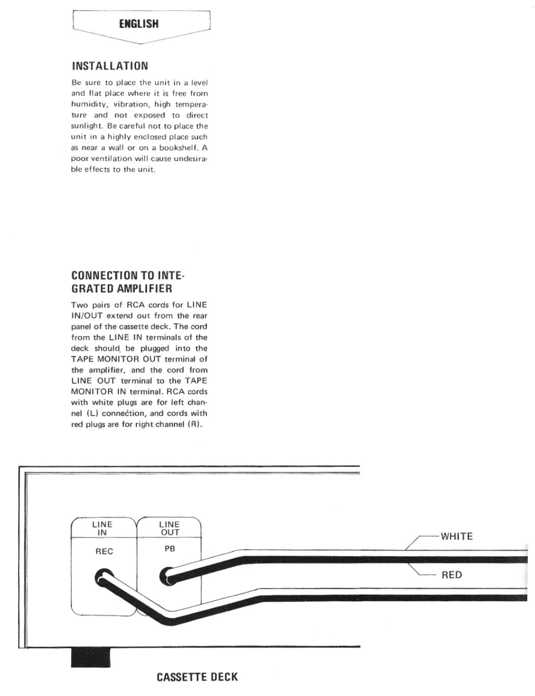 Rotel RD-550 manual 