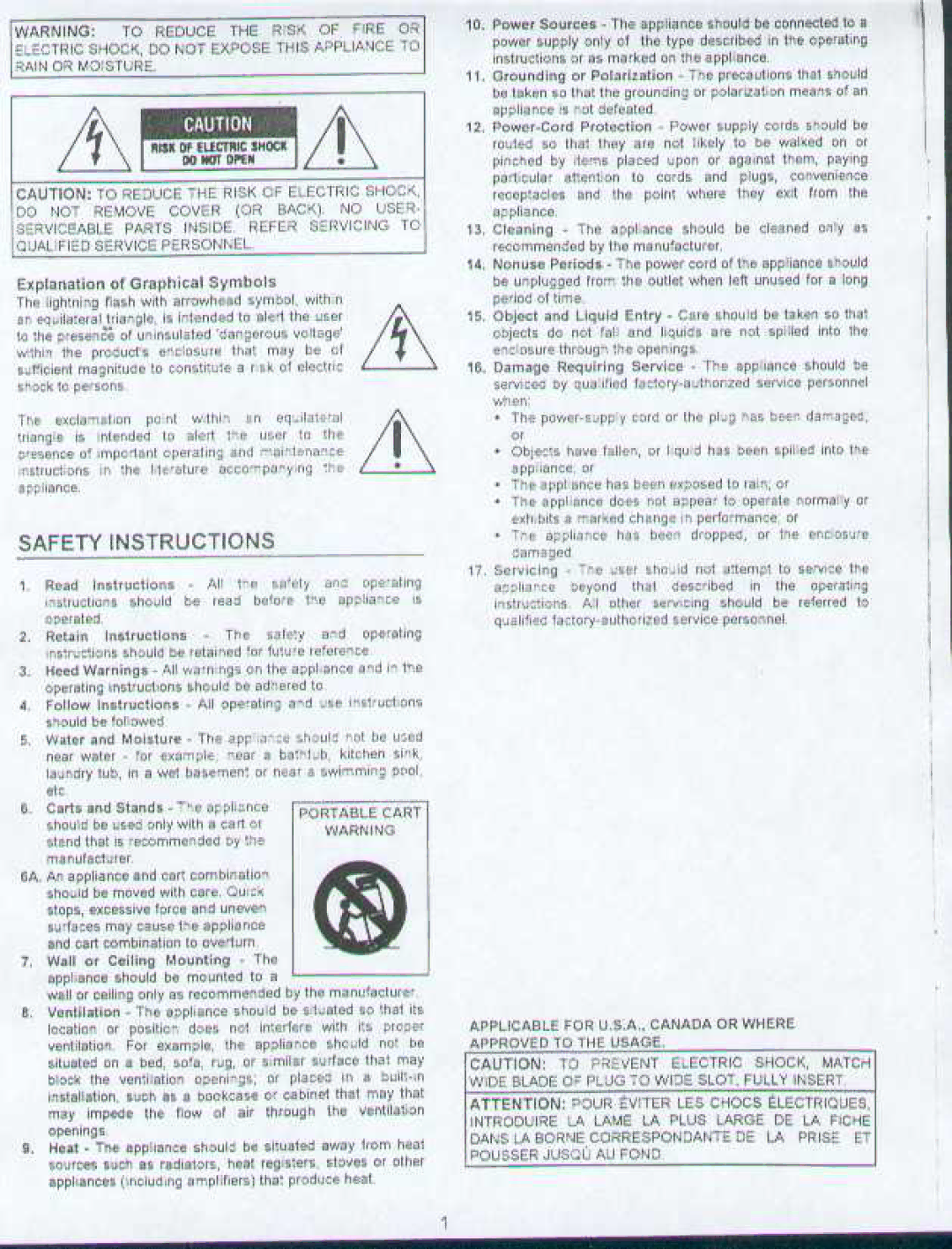 Rotel RDP 980 manual 