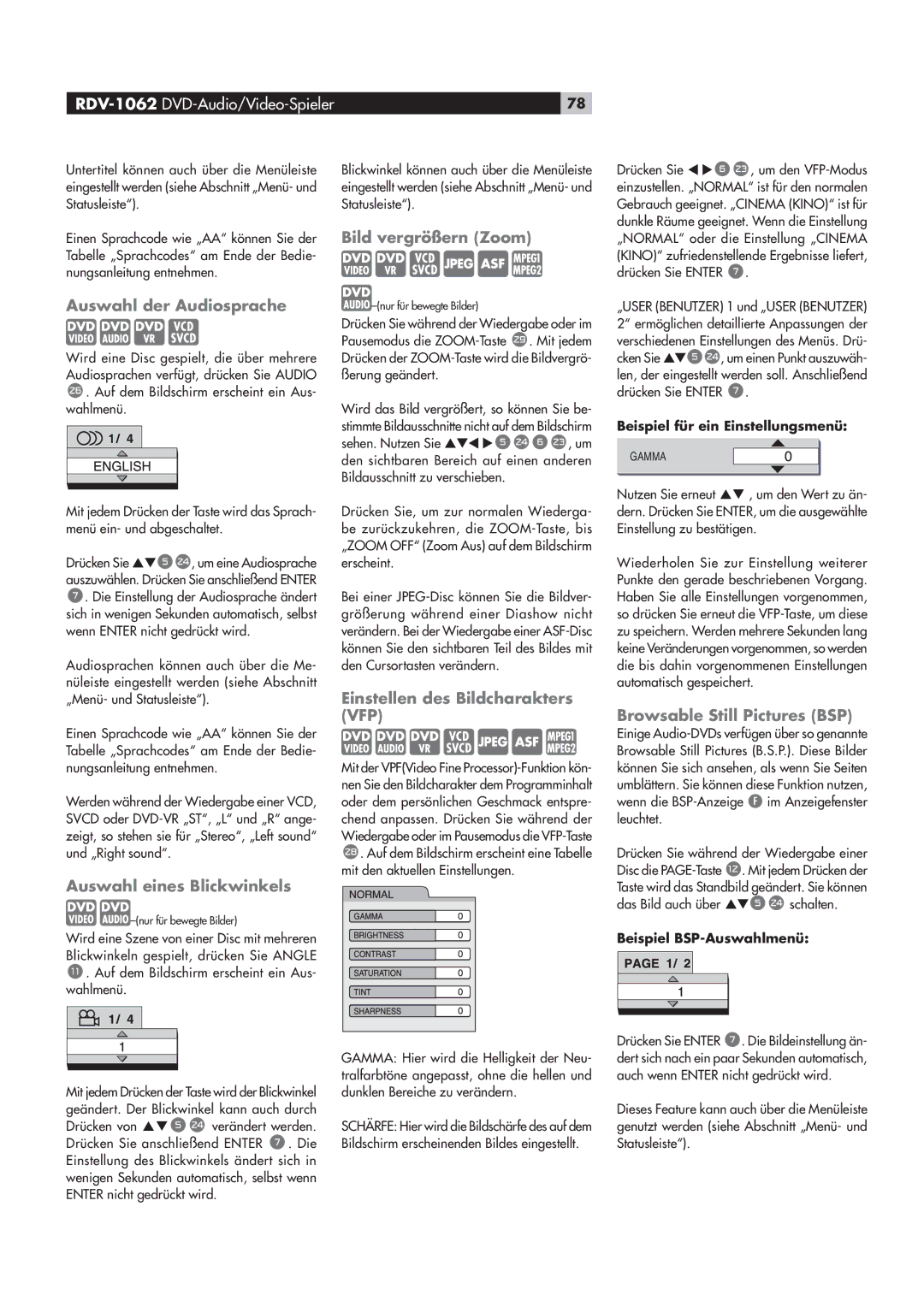 Rotel RDV-1062 manual ˆ`ÊÛiÀÀŸ~iÀ˜Ê­œœ“, ÕÃÜ…Ê`iÀÊÕ`ˆœÃ«ÀV…i, ˆ˜ÃÌii˜Ê`iÃÊ ˆ`V…ÀŽÌiÀÃÊ, ­6 œÜÃLiÊ-ÌˆÊ*ˆVÌÕÀiÃÊ­ 