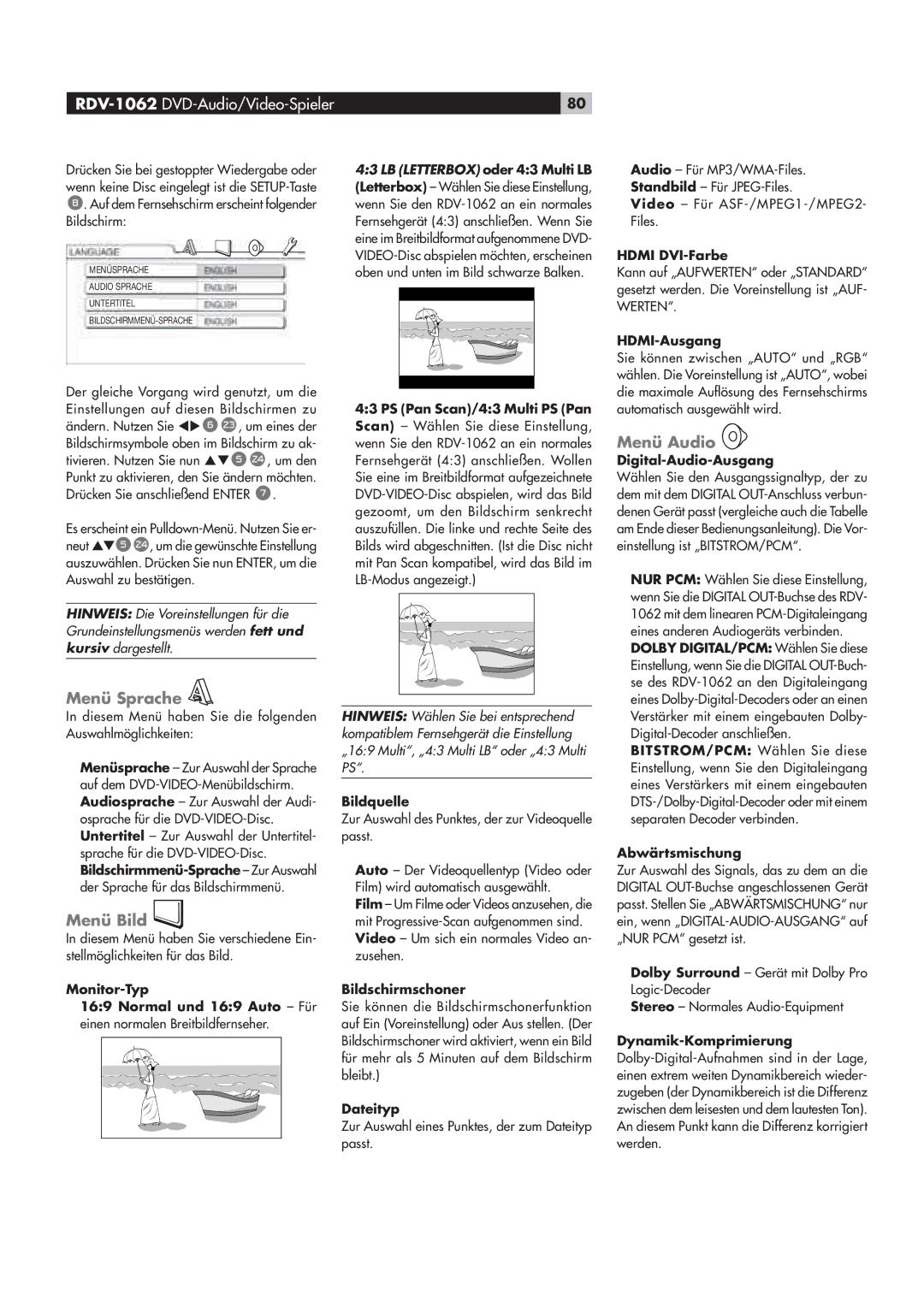 Rotel RDV-1062 manual i˜ØÊÕ`ˆœÊ, i˜ØÊ-«ÀV…iÊ, i˜ØÊ ˆ`Ê, ÎÊ Ê­//, 8Êœ`iÀÊ\ÎÊÕÌˆÊ Ê 