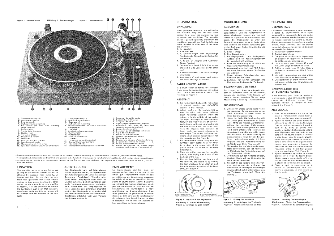 Rotel RP-3000 manual 