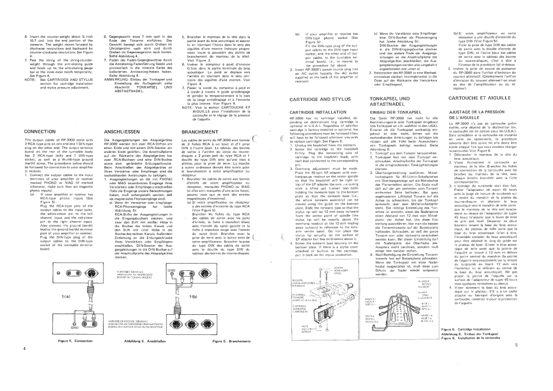 Rotel RP-3000 manual 