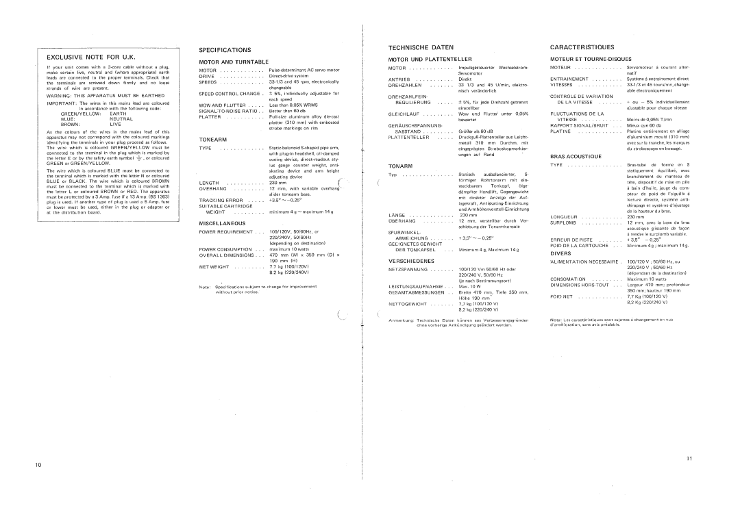 Rotel RP-3000 manual 