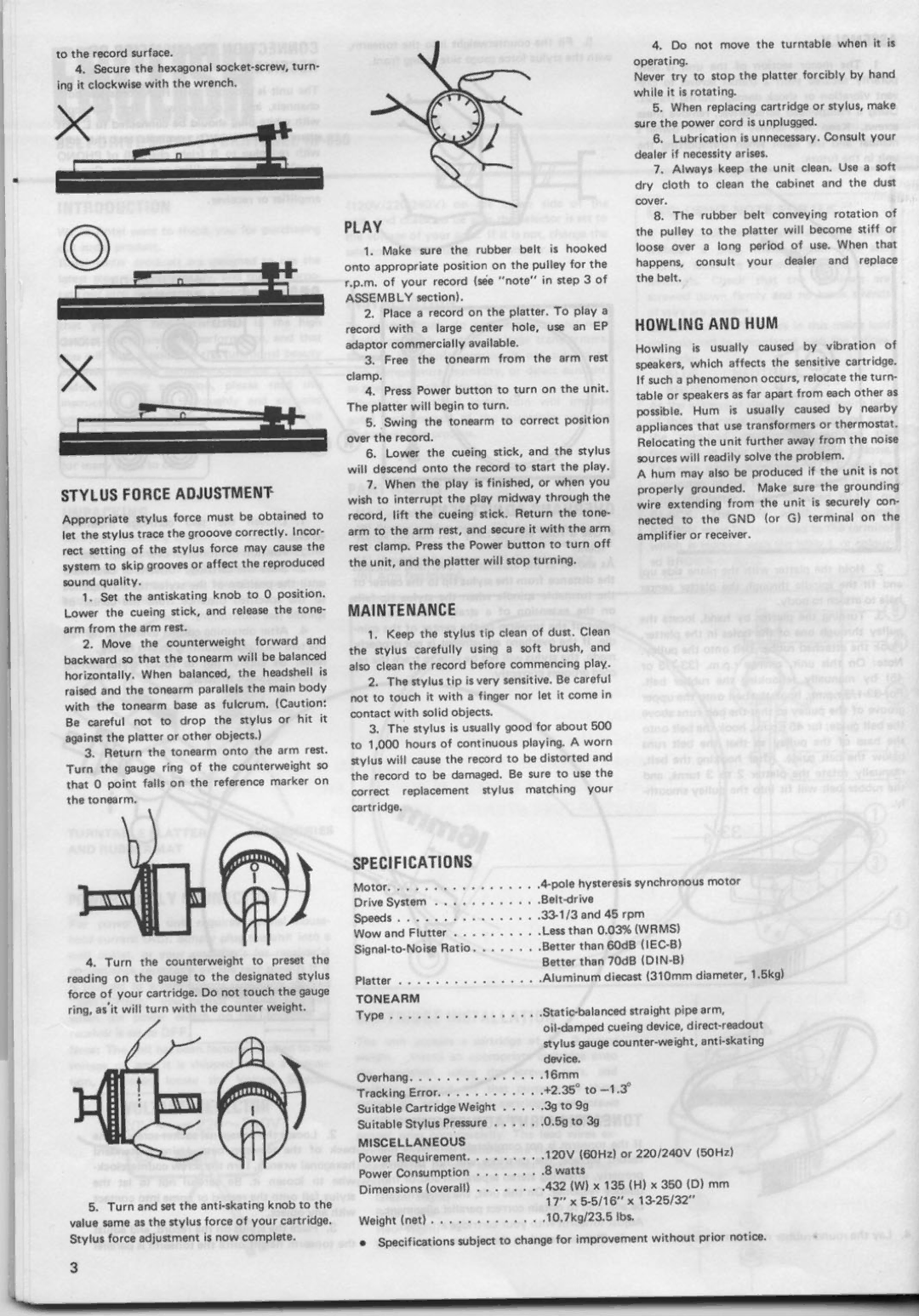 Rotel RP-850 manual 