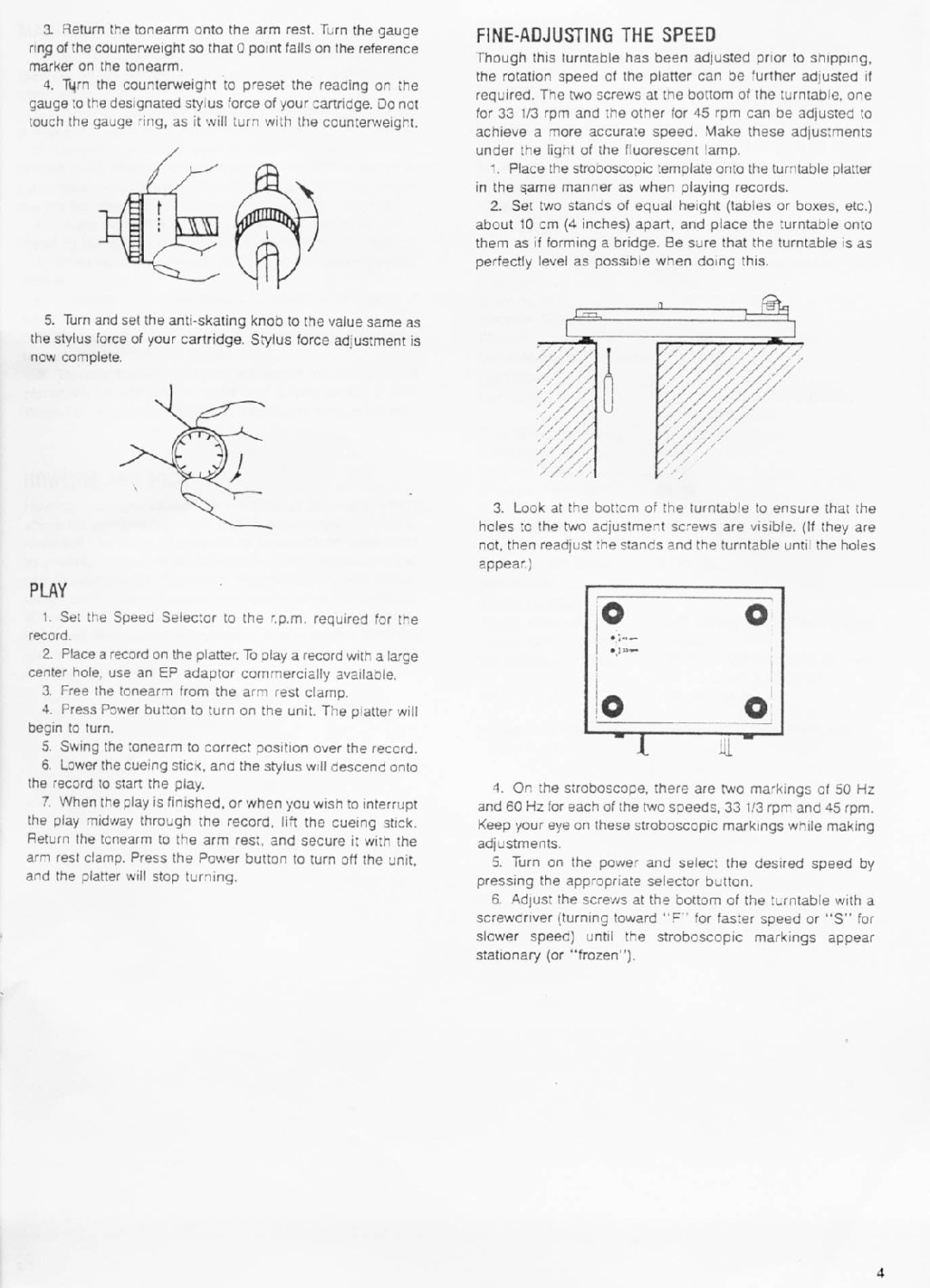 Rotel RP-955 manual 