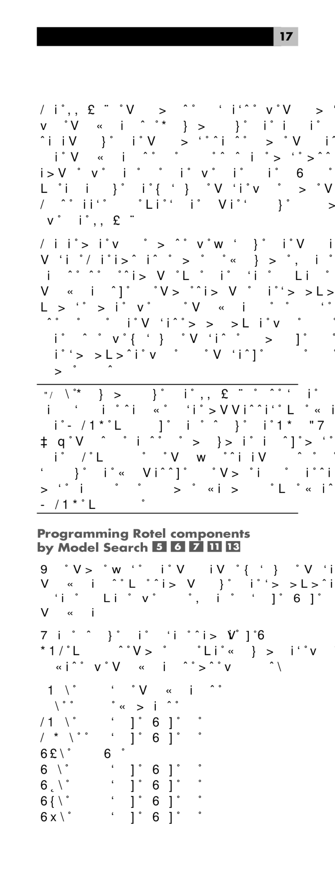 Rotel RR-1060 manual Programming Rotel components by Model Search 