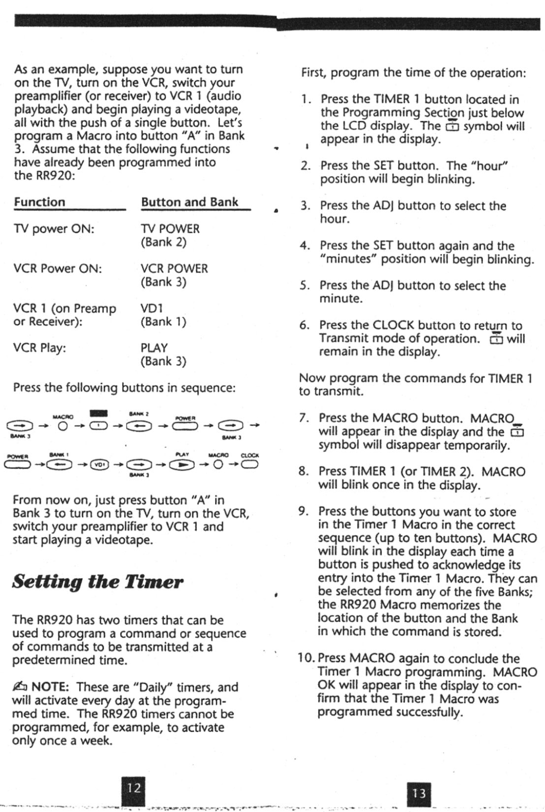 Rotel RR-920 manual 