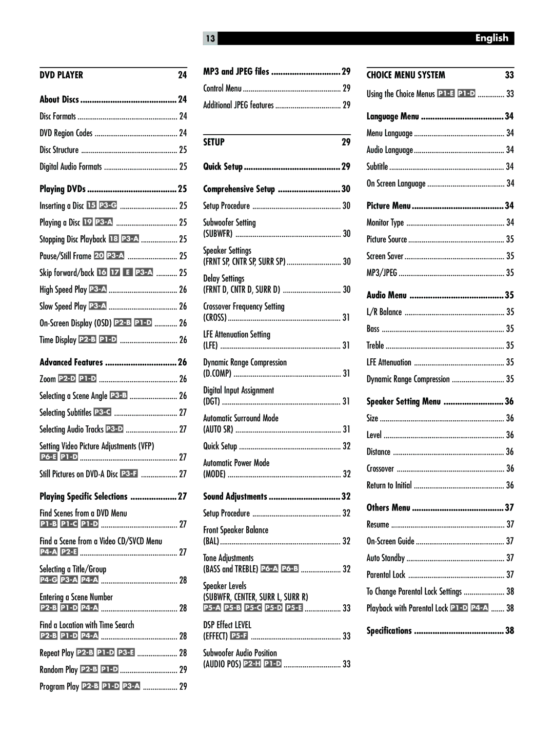 Rotel RSDX-02e owner manual MP3 and Jpeg files, Picture Menu, Specifications 