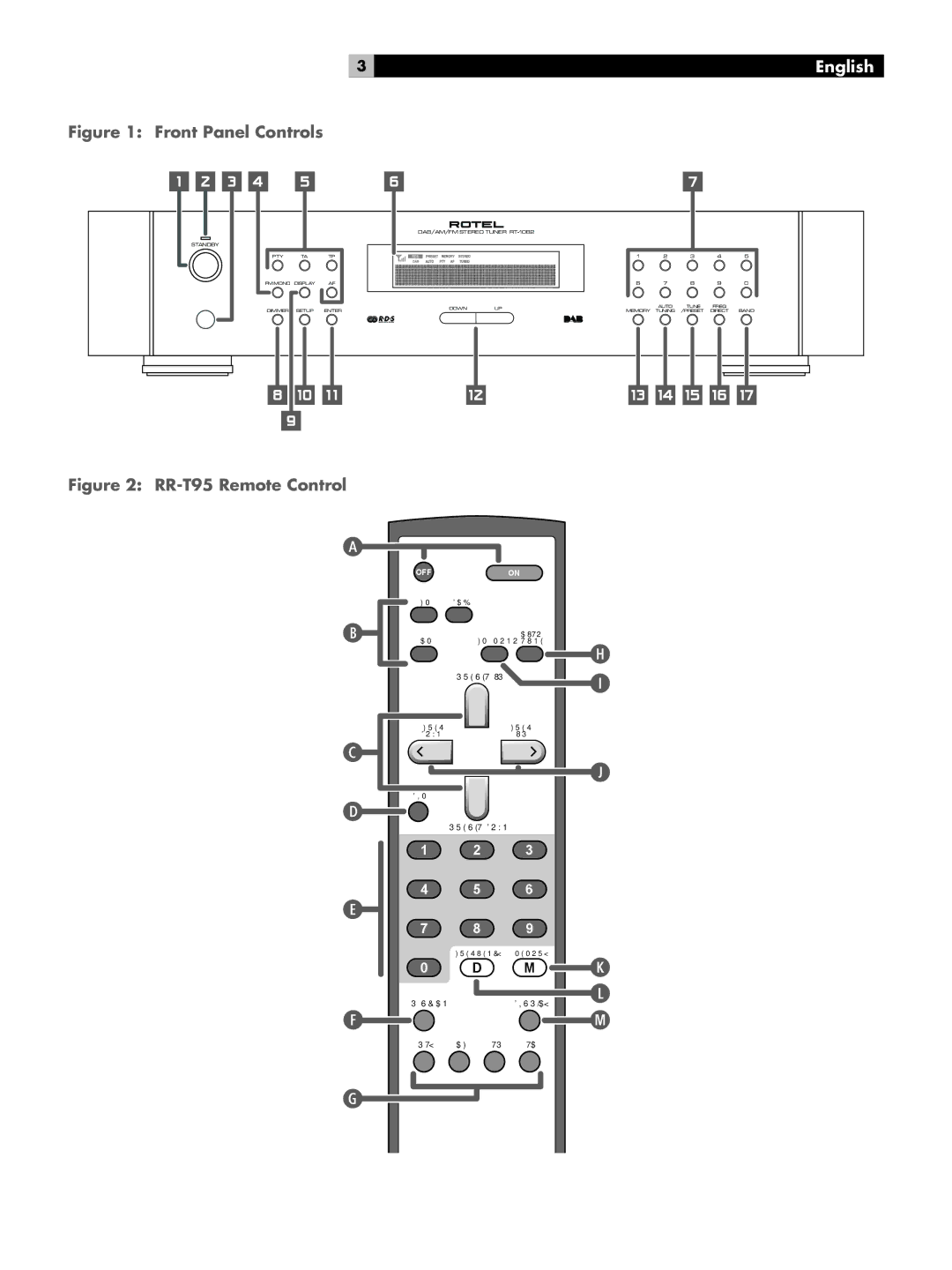 Rotel RT-1082 owner manual English 