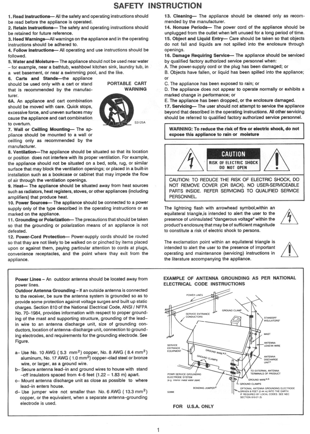 Rotel RX-940AX manual 