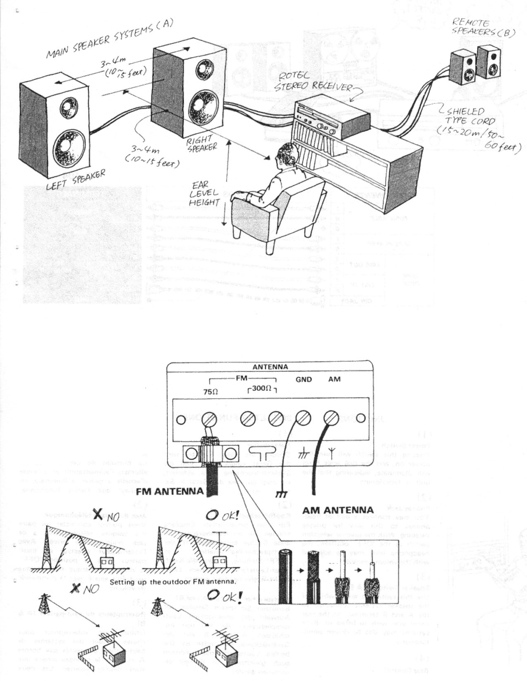 Rotel RX404 manual 