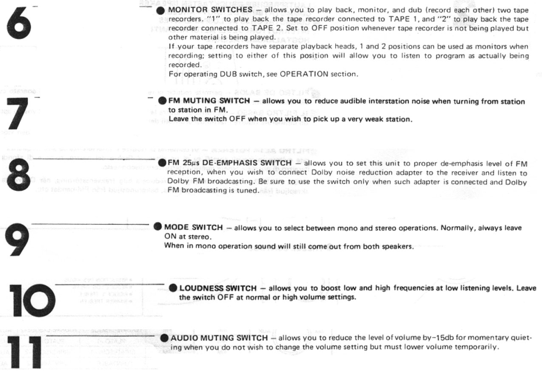 Rotel RX803 manual 