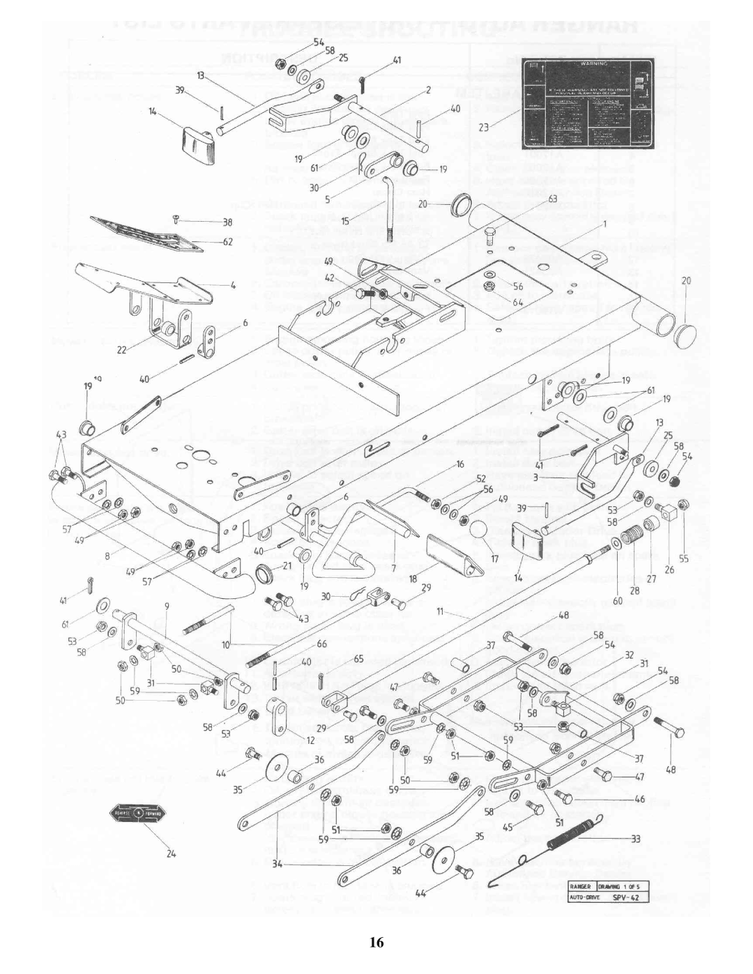 Rover 5377 - 12HP owner manual 