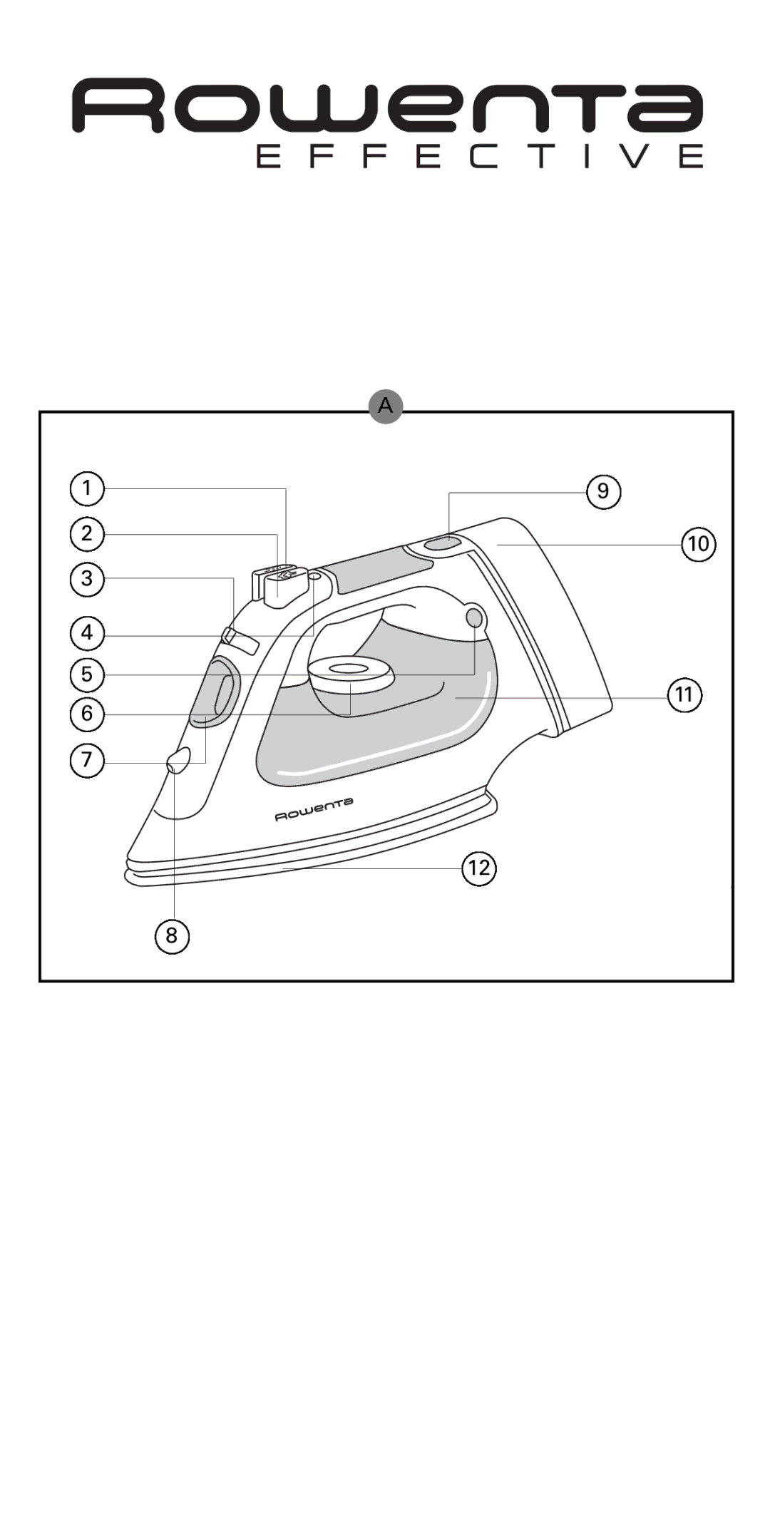 Rowenta DX1900 manual 