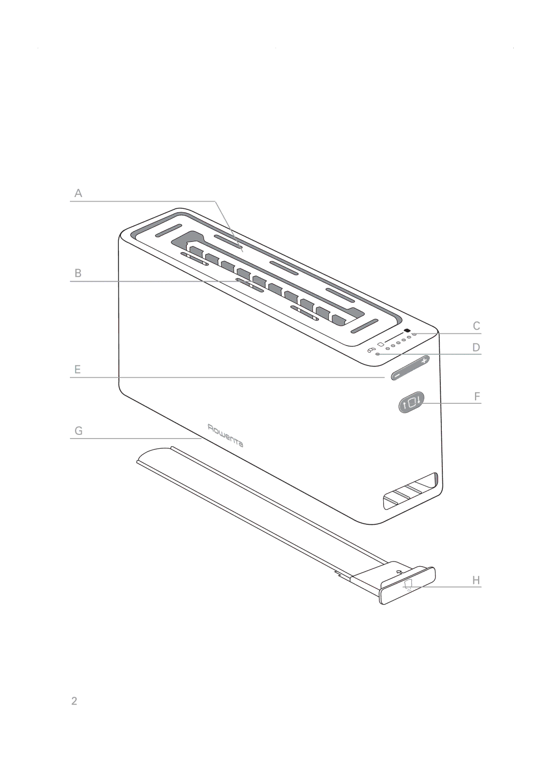 Rowenta Toaster manual 