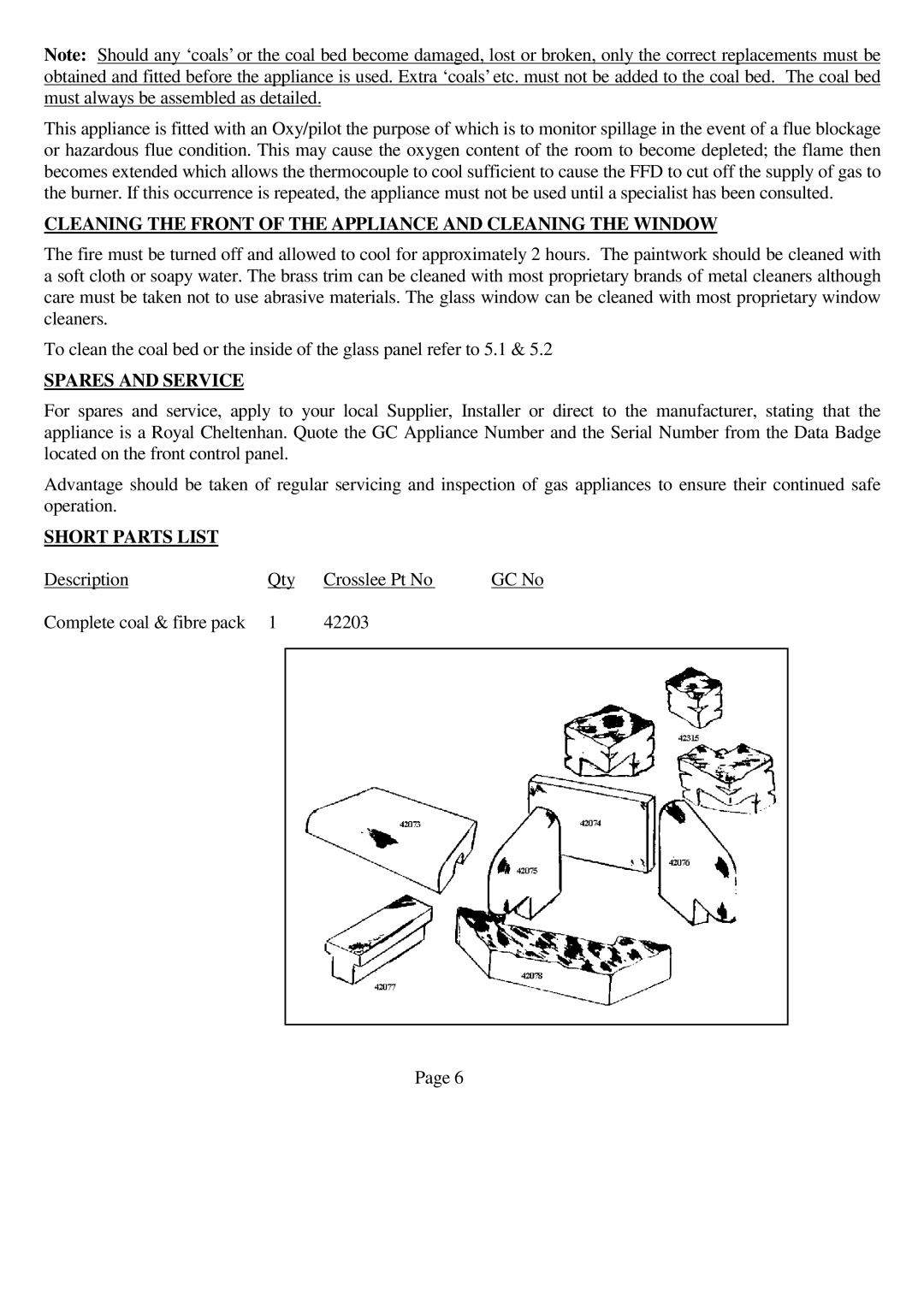 Royal Consumer Information Products G20 Cleaning the Front of the Appliance and Cleaning the Window, Spares and Service 