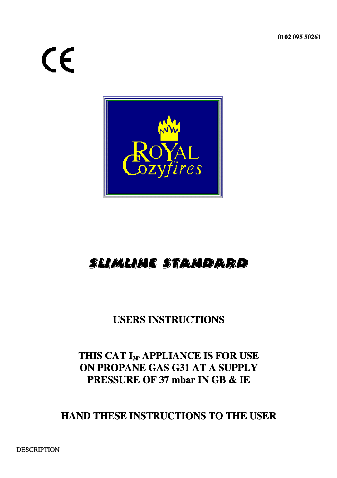 Royal Consumer Information Products G31 manual 6/,0/,167$1$5, Users Instructions, Hand These Instructions To The User 