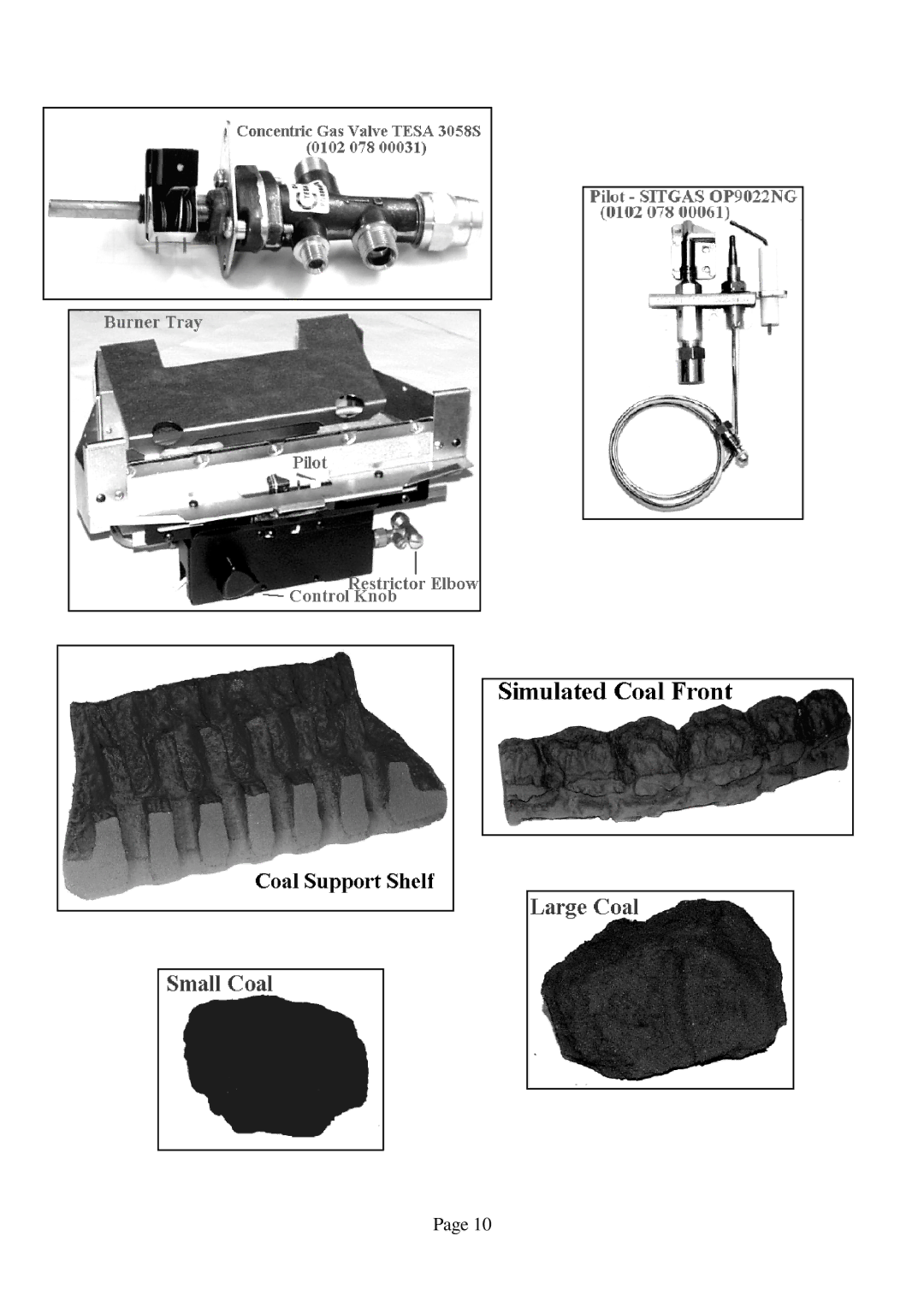 Royal Consumer Information Products Gas Fire manual 