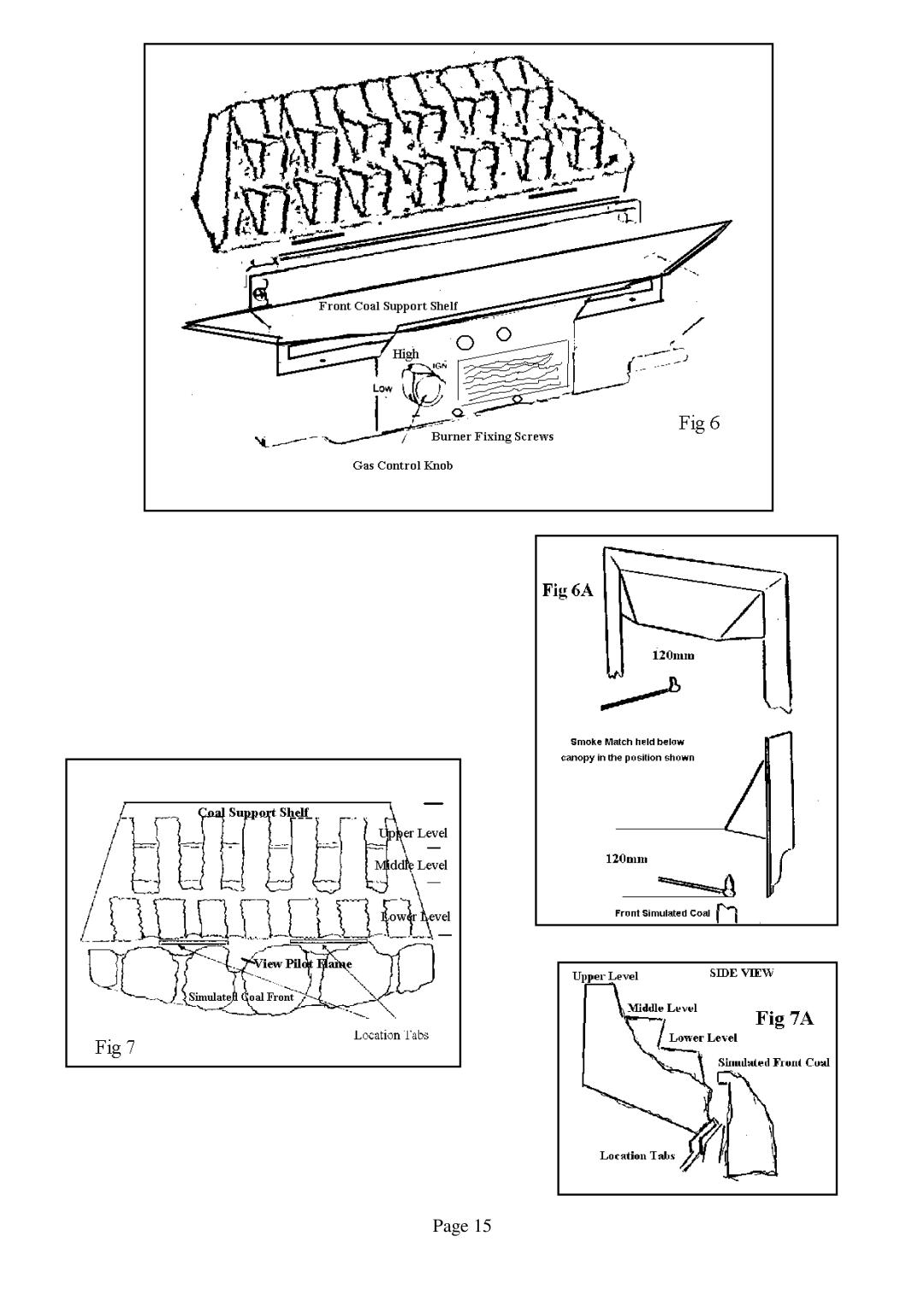 Royal Consumer Information Products Gas Fire manual 