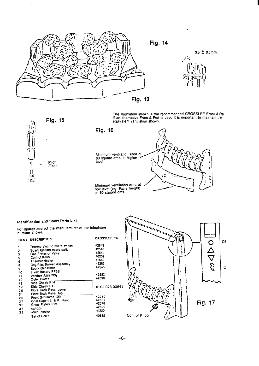 Royal Consumer Information Products Gas Fireplace manual 