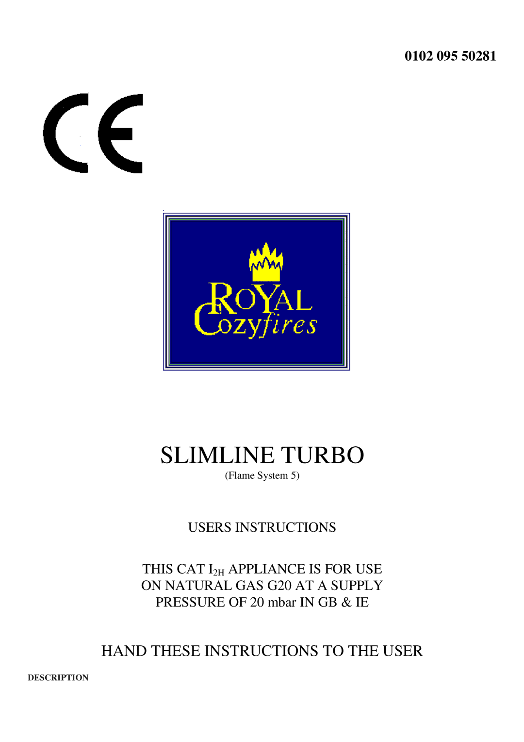 Royal Consumer Information Products U19023 manual Slimline Turbo 